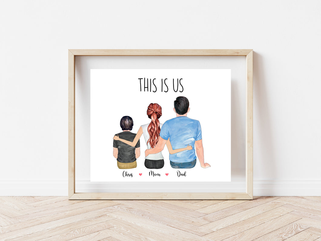 This is us print