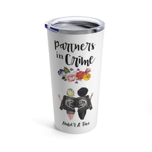 Load image into Gallery viewer, Partners in crime tumbler
